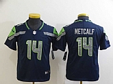 Women Nike Seahawks 14 DK Metcalf Navy Vapor Untouchable Limited Jersey,baseball caps,new era cap wholesale,wholesale hats